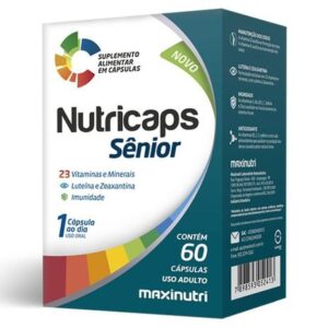 NUTRICAPS SÊNIOR (60 CAPS) MAXINUTRI
